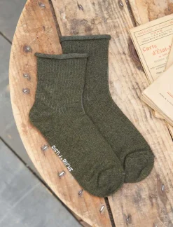 Chaussettes Cotelees>Pied de Biche Store