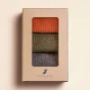 Chaussettes Cotelees Unies>Pied de Biche Discount