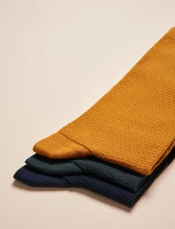 Chaussettes Nid D'Abeille><noscript><img width=